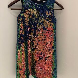 GAP Kids Multicolor Sequin Formal Dress